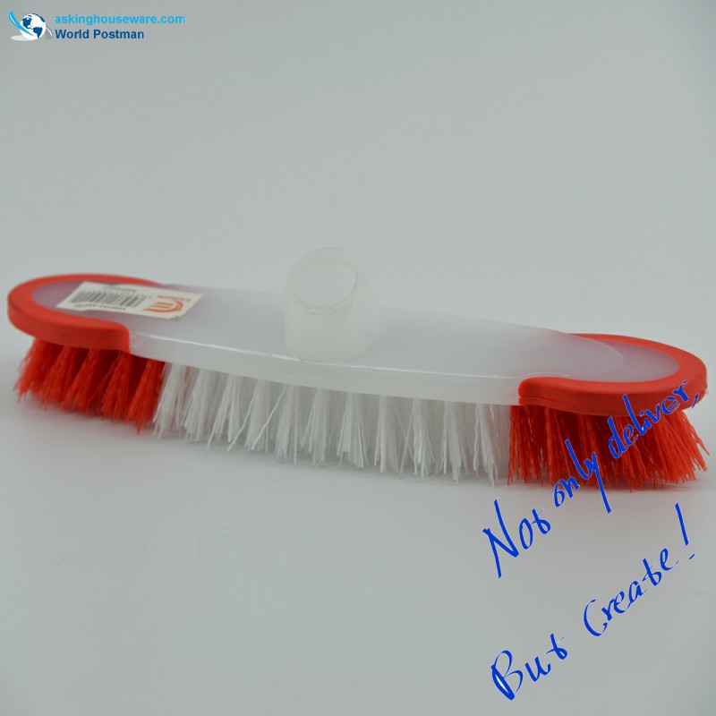 แปรงขน Akbrand ขนาดเล็กพร้อมแปรง TPR Bordure Brush Short Short PP