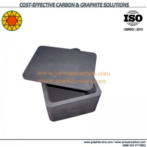 รถตักแบบกราไฟท์ที่ใช้ในการเผาผงโลหะ