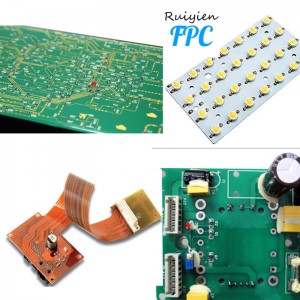 Polyimide ทองแดง pcb ที่มีความยืดหยุ่นจีน polimide วัสดุ fpc