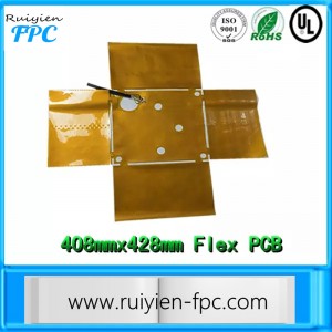 Polyimide ทองแดง pcb ที่มีความยืดหยุ่นจีน polimide วัสดุ fpc