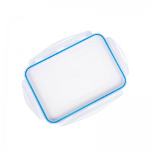 ห้องครัว BPA ฟรีเก็บรักษารอยรั่วด้วยธัญพืชพลาสติกพร้อมฝาล็อค - ชุด 4 (122.99 ออนซ์ / 3.6 ลิตร)