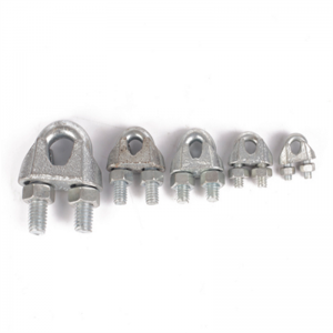 อุตสาหกรรมที่มีคุณภาพสูงเหล็กรัดรัดลิฟท์เชือกลวดคลิป