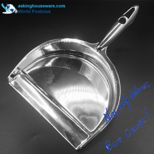 แปรงขัดไม้กวาดขนาดกลาง Akbrand พร้อมเคลือบสีเงิน