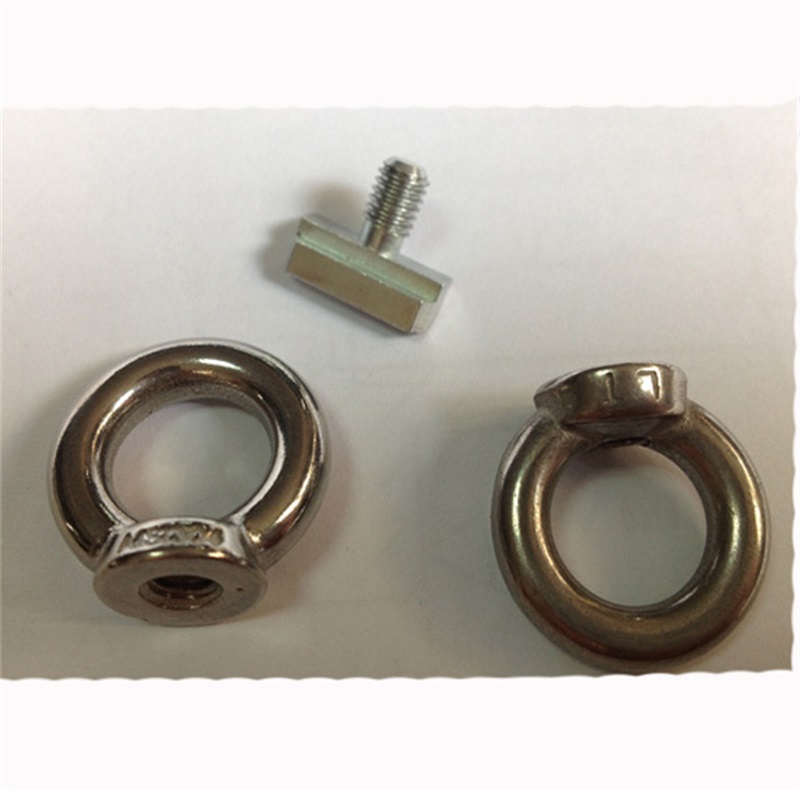 DIN580 ฟอร์จสแตนเลสสตีลฟิกซ์อายน๊อตและน๊อตสำหรับไฟฟ้าและเครื่องจักร