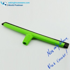 Akbrand 17 'Floor Squeegee พร้อมฟองน้ำ Squeegee Head