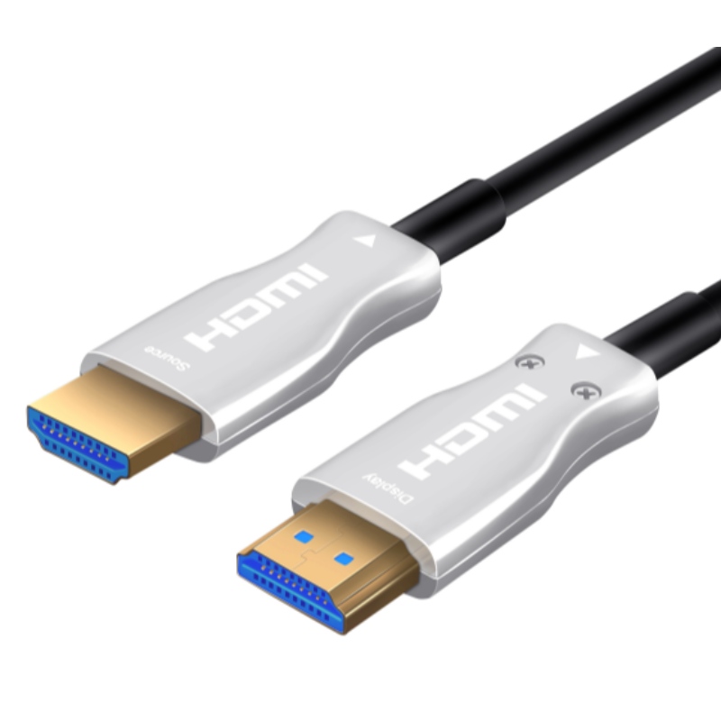 สายเคเบิลแอกทีฟ 18 Gbps สายเคเบิล HDMI V2.0B รองรับ 4K 4: 4: 4 ที่ 60Hz