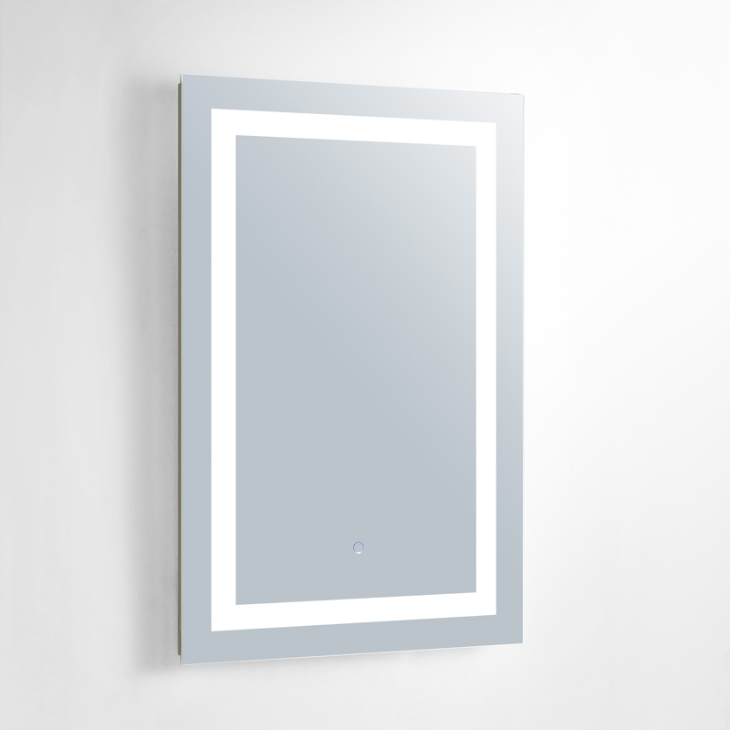 สหภาพยุโรปและสหรัฐอเมริกาไฟส่องสว่าง LED Backed Bathroom Mirror - ENE-AL-101