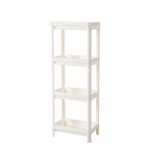 ที่มีคุณภาพสูง 4 ชั้นมัลติฟังก์ชั่ครัวพลาสติกจัดเก็บตะแกรง