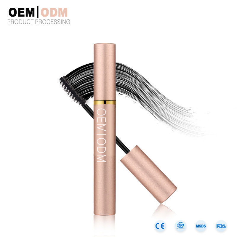 Oem ฉลากส่วนตัวแต่งหน้าตามาสคาร่าเครื่องสำอางค์กันน้ำมาสคาร่าขนตา 4d