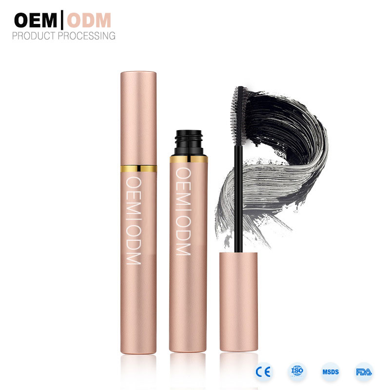 Oem ฉลากส่วนตัวแต่งหน้าตามาสคาร่าเครื่องสำอางค์กันน้ำมาสคาร่าขนตา 4d