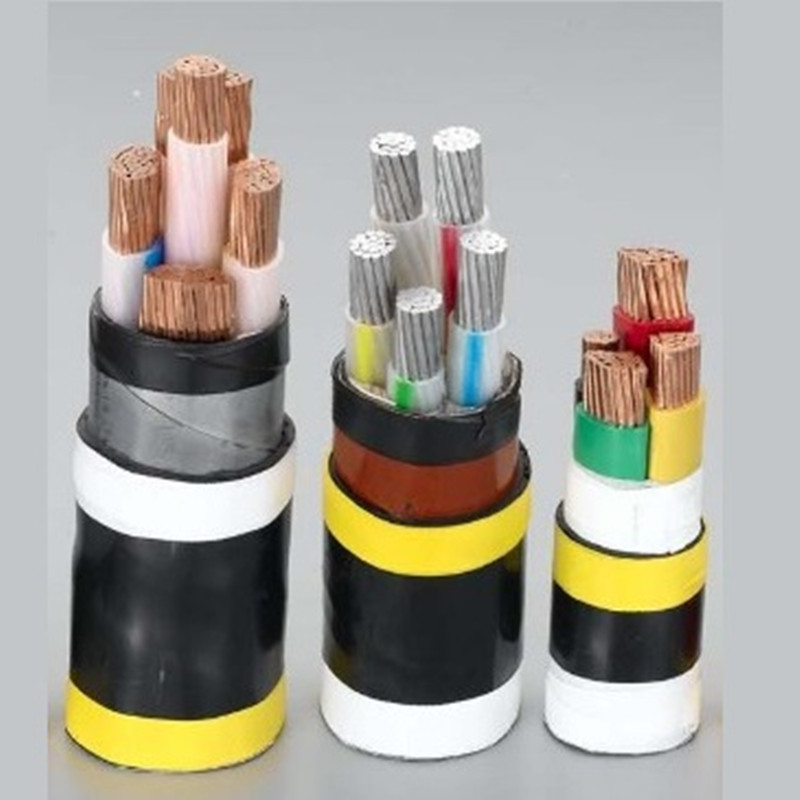 5 แกน 0.6 / 1kv LV สายไฟ 5x16mm2 5x25mm2 5x95mm2 5x120mm2