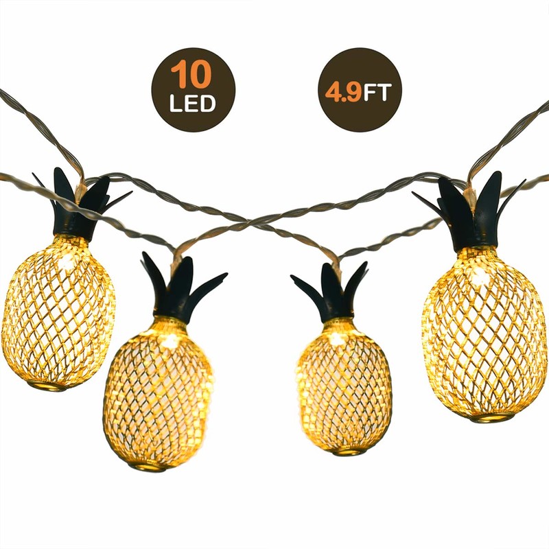 ไฟ LED โทนแสงสีเหลืองอบอุ่น10灯 Pine