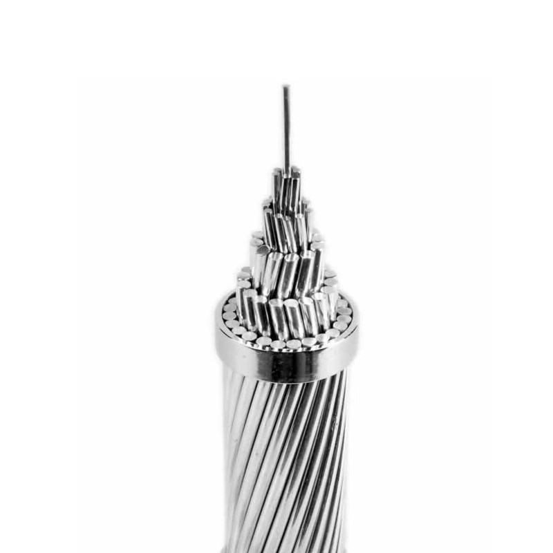 ASTM B231 AAC 266.8 MCM สายตัวนำตัวนำเปลือยเปลือย