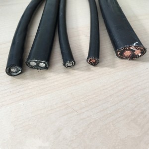 สายเคเบิลศูนย์กลางแยกไฟฟ้าแกนเดียว 8 / 2AWG, สายเคเบิล Xlpe ใต้ดิน