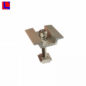 ยึดกลางแผงเซลล์แสงอาทิตย์สำหรับระบบพลังงานแสงอาทิตย์