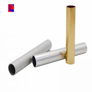 ท่อกลมอลูมิเนียมอัดขึ้นรูปสี