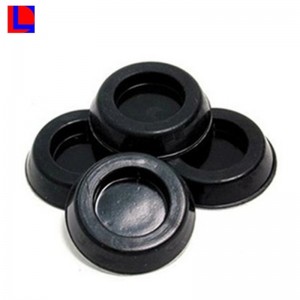 ฟุตยางกาวในตัวสีดำกันชนแป้นยางฟุต