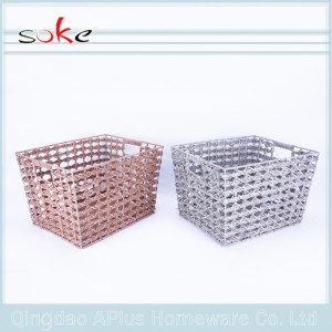 ขายหวายร้อนทอแฮนด์เมดตะกร้าเก็บ