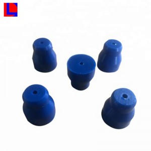 จุกยางรูปกรวยแดงสำหรับขวด