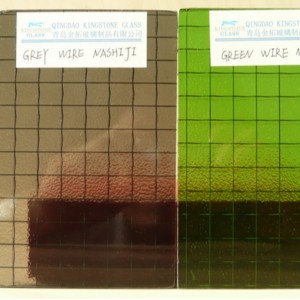 สายแก้วใสและย้อมสี