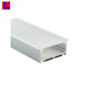 โปรไฟล์อลูมิเนียมรูปร่างต่าง ๆ คุณภาพสูงพร้อมปลอกพลาสติก