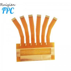 ราคาต่ำป้องกันสายดิ้นตัวอย่างฟรีหน้าจอสัมผัส Fpc ผู้ผลิต 4 ชั้น FPC PCB 1.0 มิลลิเมตรสนาม FPC / FFC F Lex คณะกรรมการ
