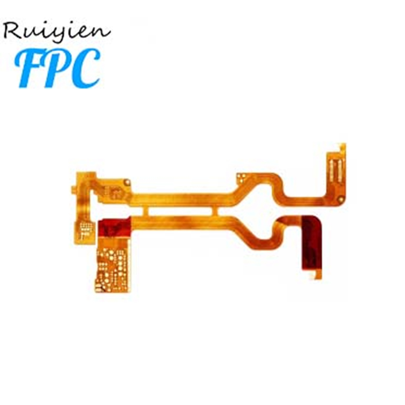 ราคาต่ำป้องกันสายดิ้นตัวอย่างฟรีหน้าจอสัมผัส Fpc ผู้ผลิต 4 ชั้น FPC PCB 1.0 มิลลิเมตรสนาม FPC / FFC F Lex คณะกรรมการ