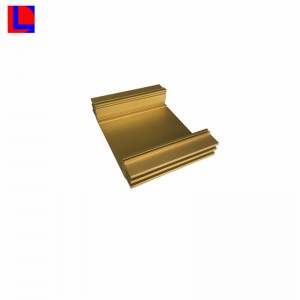 ส่วนอลูมิเนียมการอัดขึ้นรูปอลูมิเนียมสำหรับช่อง