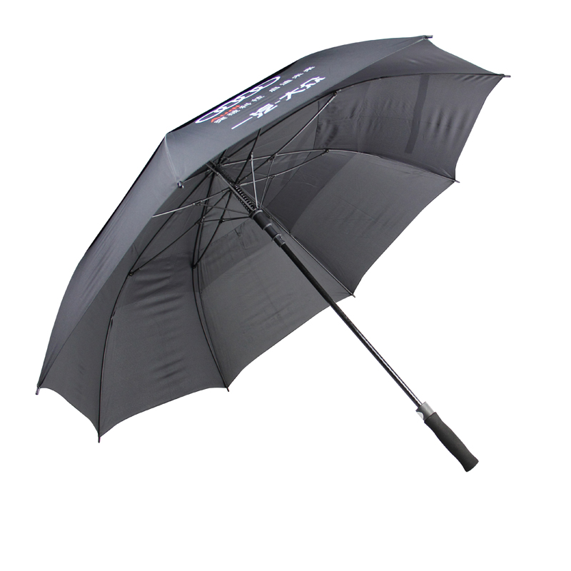 ร่มสนามกอล์ฟร่มส่งเสริมการขาย Windproof กลางแจ้งสองชั้น
