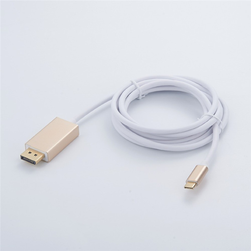 ตัวแปลงสัญญาณดิสเพลย์ตัวผู้ใช้สำหรับแสดงผลแบบ USB ผู้ชาย TYP-C เป็น Mini Displayport รหัส ABS: FEF-USBIC-014