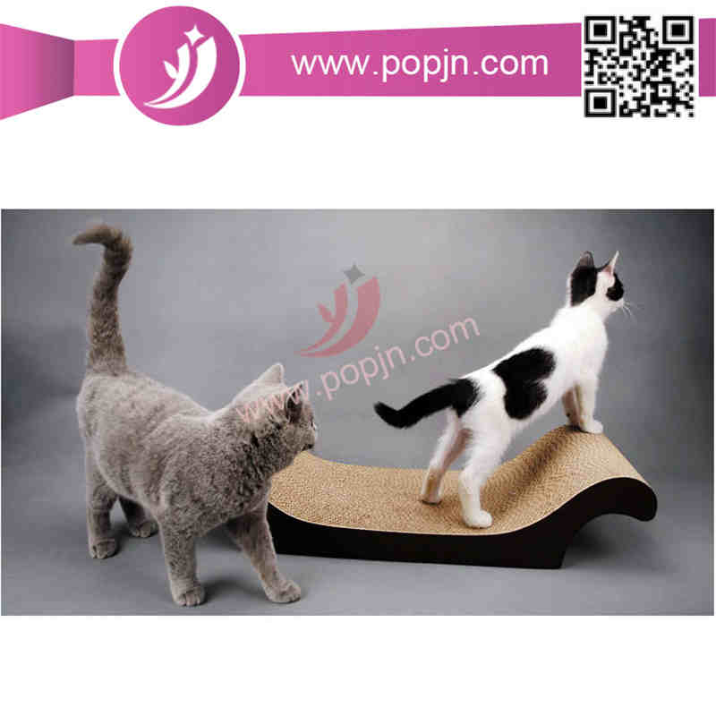 Eco-Friendly ของเล่นสัตว์เลี้ยงกระดาษลูกฟูกแมวเกาสัตว์เลี้ยง Scratcher