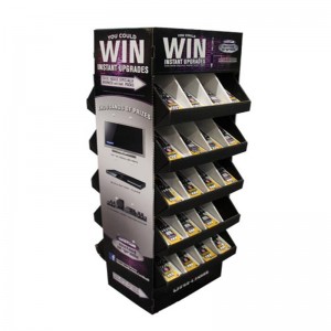 จุดแข็งของสเตชันเนอรีที่ประกอบได้อย่างง่ายดายจุดแสดงชั้นวางพร้อมถาด