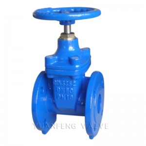 วาล์วประตูที่ติดตั้งแบบ Stem Stem ไม่ยืดหยุ่น