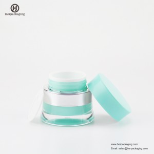 HXL218 ขวดอะคริลิคใสแบบกลมหรูหรา