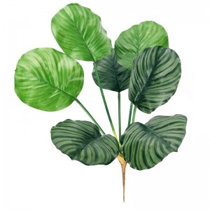 เทียมพลาสติกพืชหญ้าสำหรับบ้านแต่งงานหน้าแรกตารางจัดตกแต่งตกแต่งสีเขียว