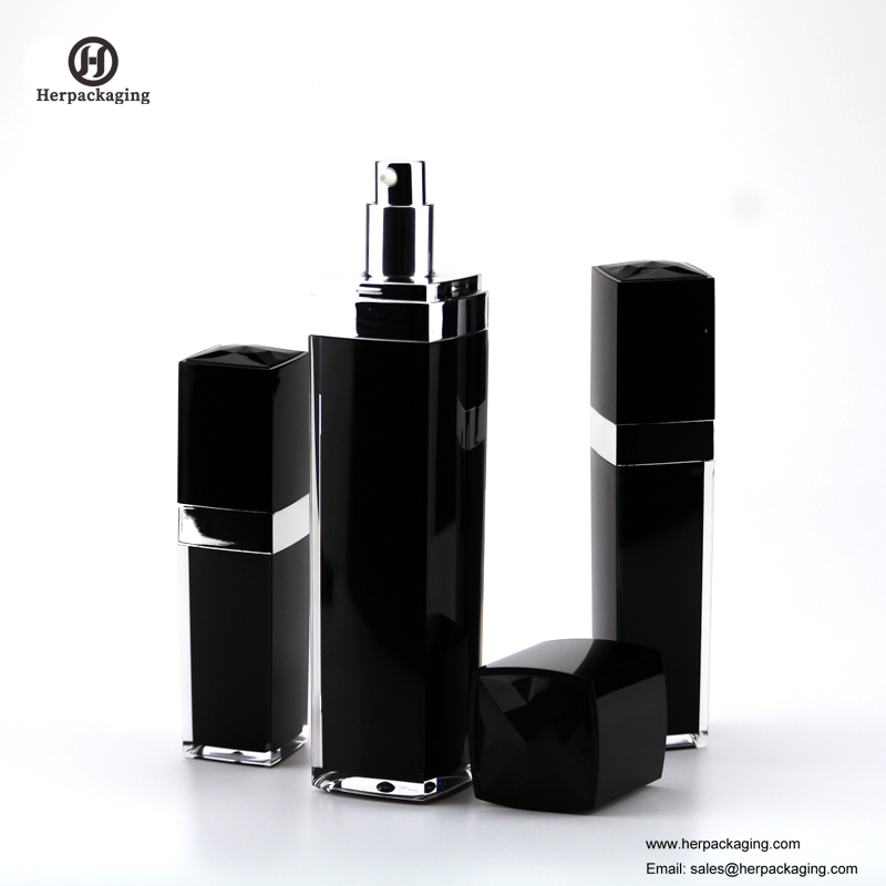 HXL314A อะคริลิเปล่าครีมสุญญากาศและขวดโลชั่นบรรจุภัณฑ์เครื่องสำอางดูแลผิวภาชนะ
