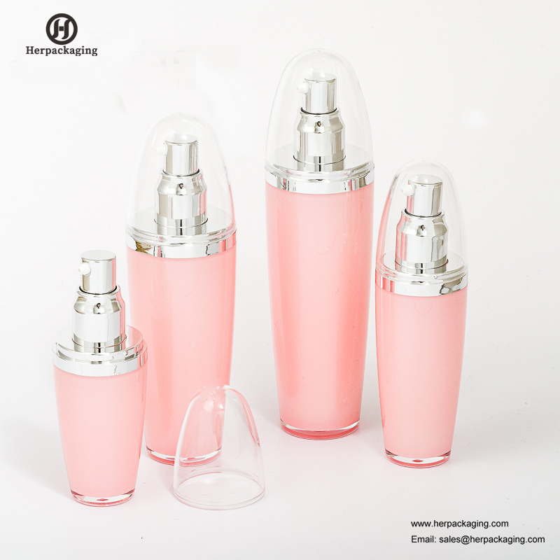 HXL315 ที่ว่างเปล่าอะคริลิครีมสุญญากาศและขวดโลชั่นบรรจุภัณฑ์เครื่องสำอางดูแลผิวภาชนะ