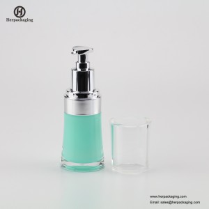 HXL317 คริลิคที่ว่างเปล่าสุญญากาศครีมและขวดโลชั่นบรรจุภัณฑ์เครื่องสำอางดูแลผิวภาชนะ