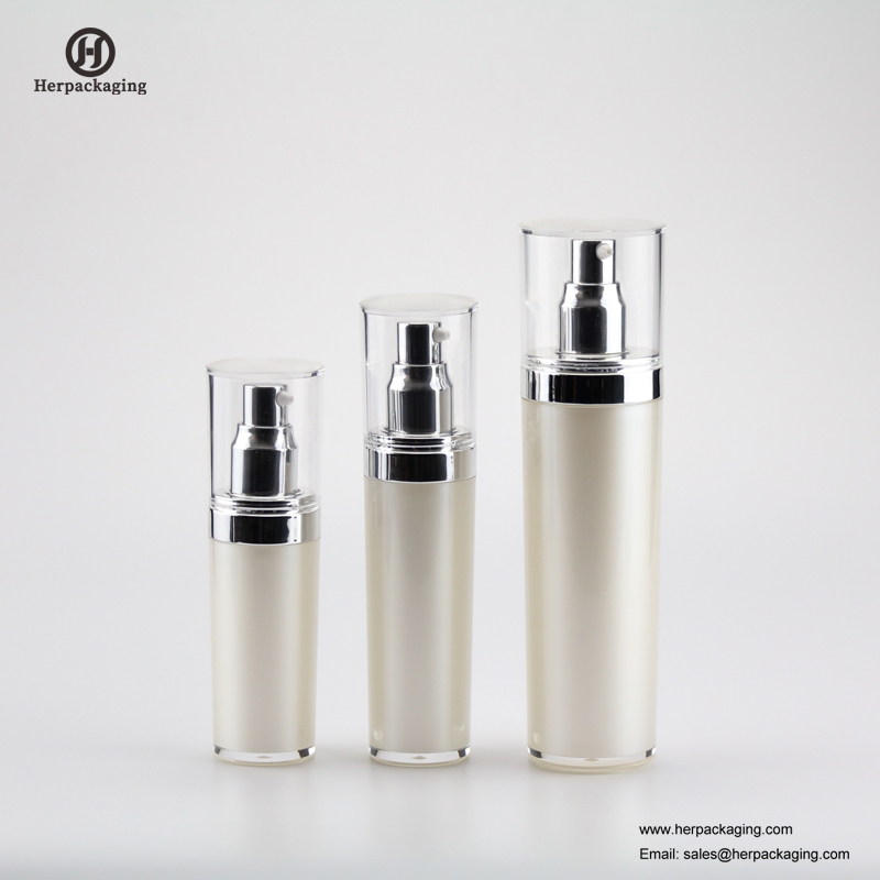 HXL321 อะคริลิคเปล่าครีมและขวดโลชั่นเครื่องสำอางบรรจุภัณฑ์ดูแลผิวภาชนะ