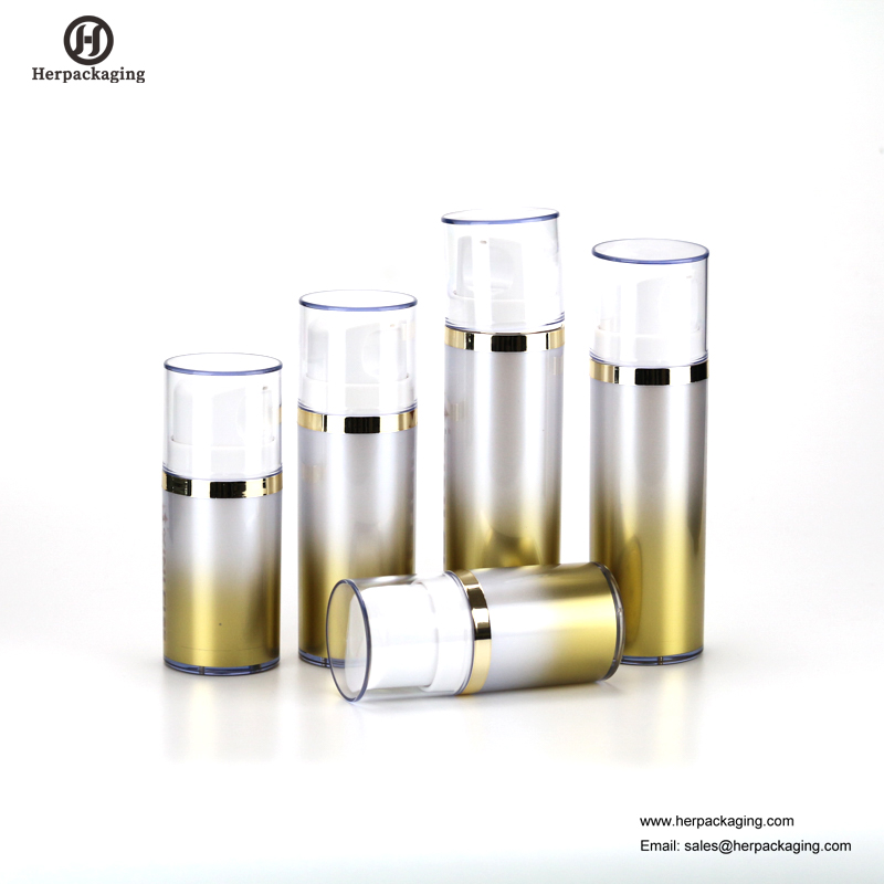 HXL415A อะคริลิเปล่าครีมสุญญากาศและขวดโลชั่นบรรจุภัณฑ์เครื่องสำอางดูแลผิวภาชนะ
