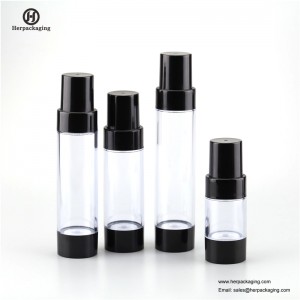 HXL419A อะคริลิเปล่าครีมสุญญากาศและขวดโลชั่นบรรจุภัณฑ์เครื่องสำอางดูแลผิวภาชนะ