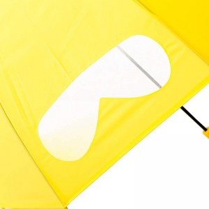 19 นิ้วรูปร่างโดมออกแบบที่กำหนดเองเด็กร่มตรงหน้าต่าง