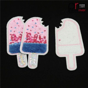 แพทช์เลื่อมไอศครีม