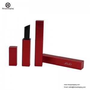 HCL404 กรณีลิปสติกเปล่าภาชนะบรรจุลิปสติกหลอดแต่งหน้าบรรจุด้วยฉลาดคลิปแม่เหล็กฝาผู้ถือลิปสติก