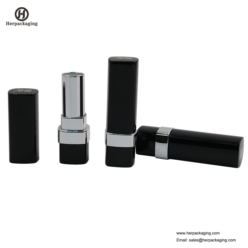 HCL411 กรณีลิปสติกเปล่าภาชนะบรรจุลิปสติกหลอดแต่งหน้าบรรจุด้วยฉลาดคลิปแม่เหล็กฝาผู้ถือลิปสติก