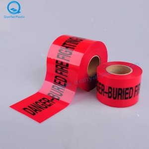 เทปคำเตือนของ GAS ใต้ดิน; เทปคำเตือนการไฟฟ้าใต้ดิน เทปคำเตือนไฟไหม้ใต้ดิน