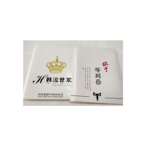 ฟอยล์โลหะสีขาวที่กำหนดเองซองจดหมายฟองโพลีจดหมายที่มีโลโก้ / ถุงพลาสติกเบาะเบาะ