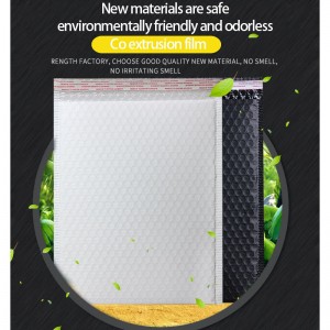 ไปรษณีย์ถุงฟองถุงเบาะไปรษณีย์สีขาว KraftBubble เมลที่กำหนดเองพิมพ์ฟองจดหมายเบาะ