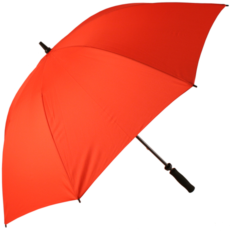 27 นิ้ว 30 นิ้วกีฬากลางแจ้งคะแนนสูงสุดไฟเบอร์กลาสกรอบ windproof EVA จับร่มกอล์ฟ