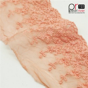 ลูกไม้สีชมพูคุณภาพสูง